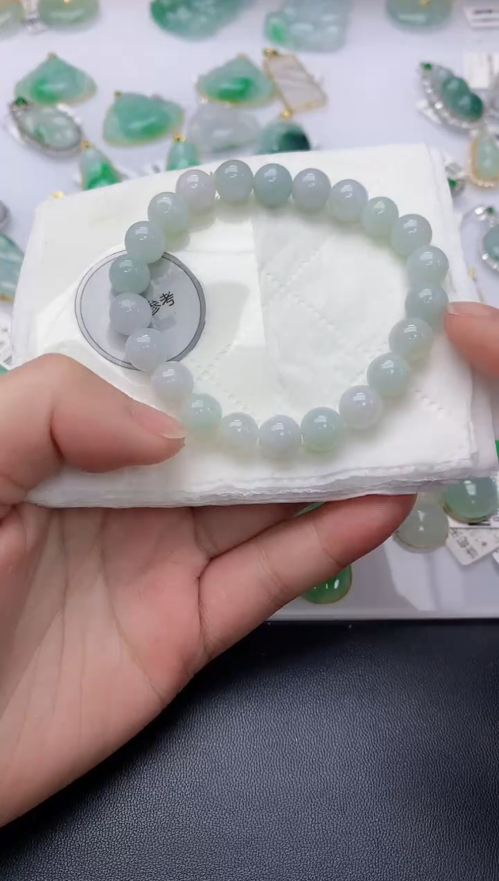 颈饰未镶嵌翡翠天然A货