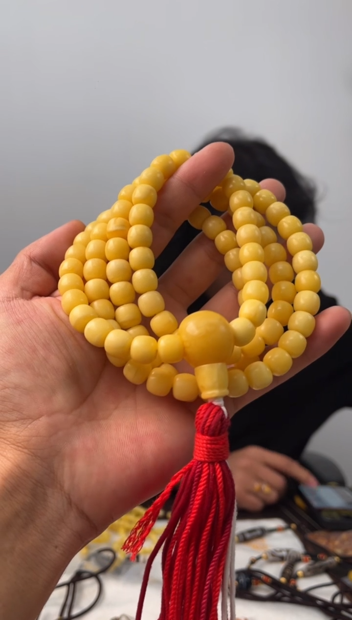 【闪购商品】蜜蜡颈饰未镶嵌噶玛家