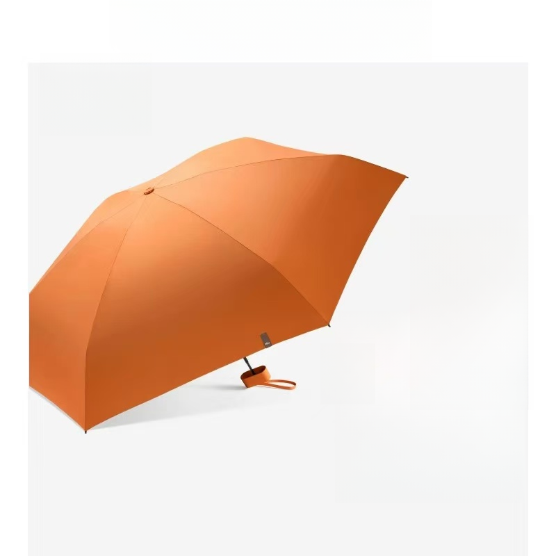 卡片太阳伞扁伞防紫外线遮阳伞晴雨两用雨伞女折叠防晒伞