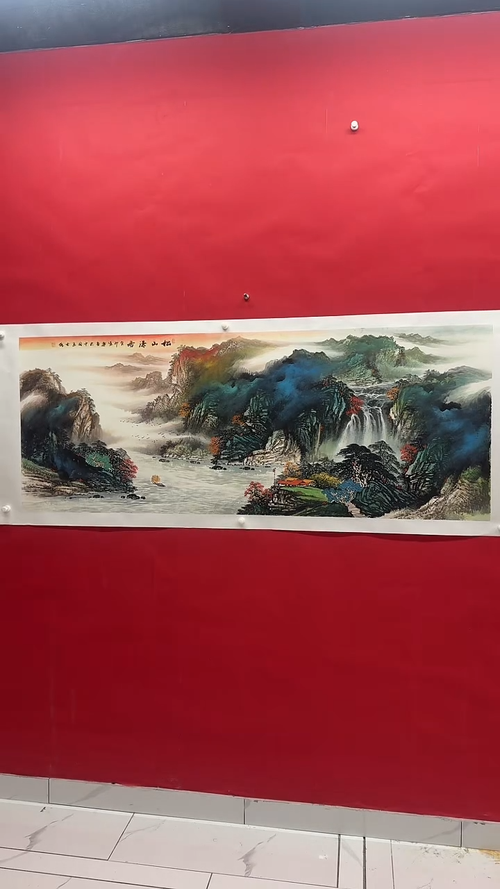 国画画家陆远华纯手绘原作