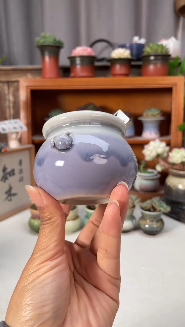 瓷片757知木小芳花盆编号