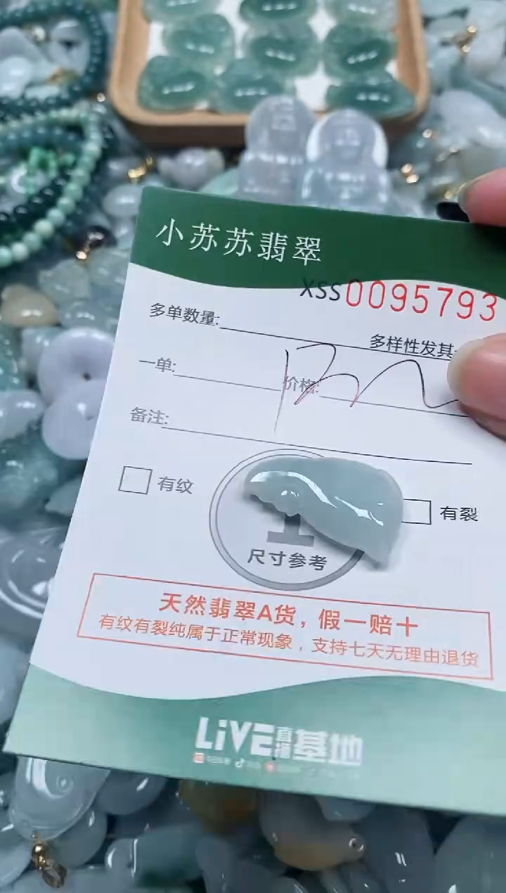 【闪购商品】翡翠颈饰未镶嵌闪购商品0095793
