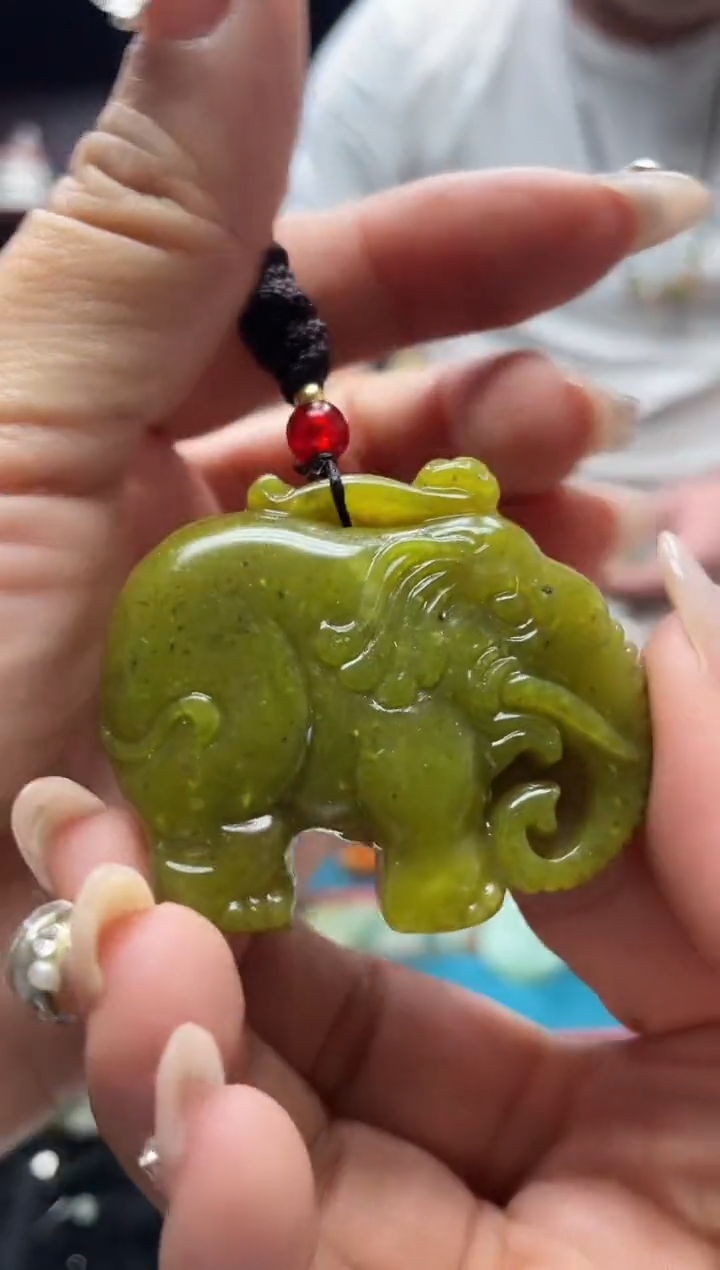 未镶嵌岫玉吊坠·多样性发*货拍一发一