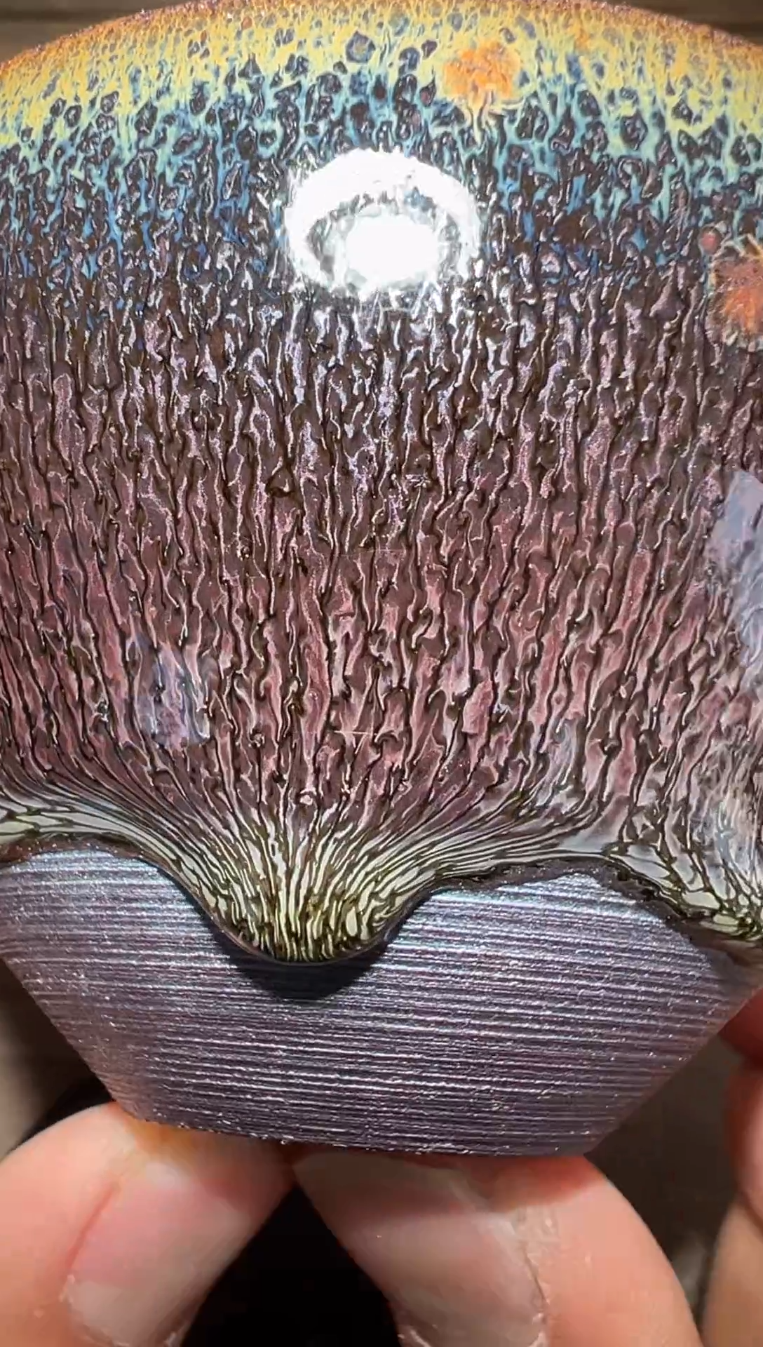 【闪购商品】茶盏老表精品柴烧95