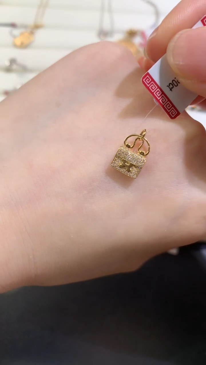 吊坠18K金镶嵌钻石A14|1680