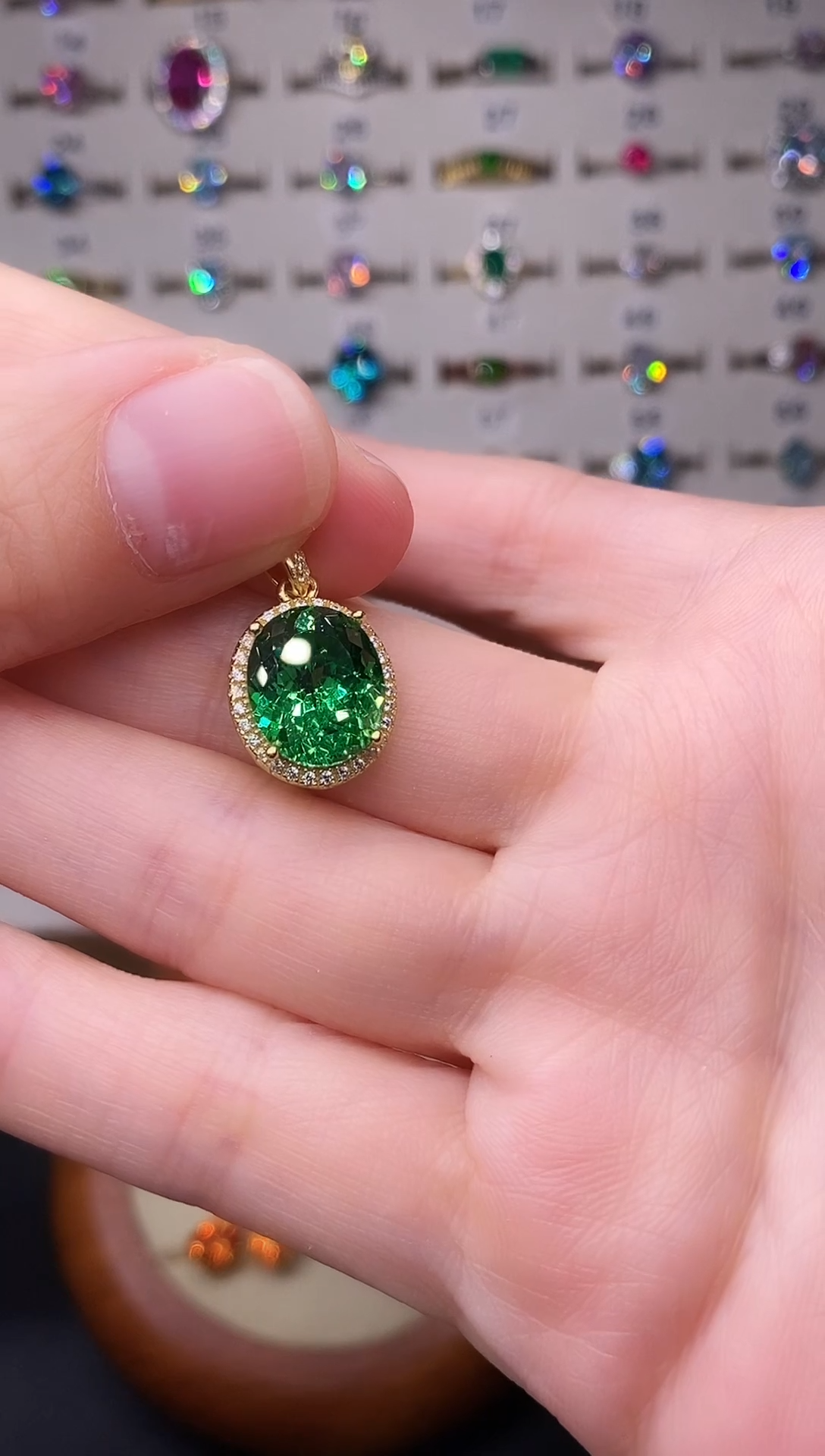 5克拉碧玺（处理）欧美风戒指