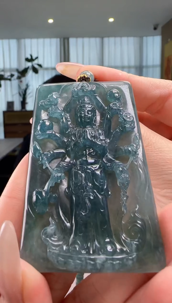 【闪购商品】翡翠未镶嵌颈饰YJ@@960Q3J15472