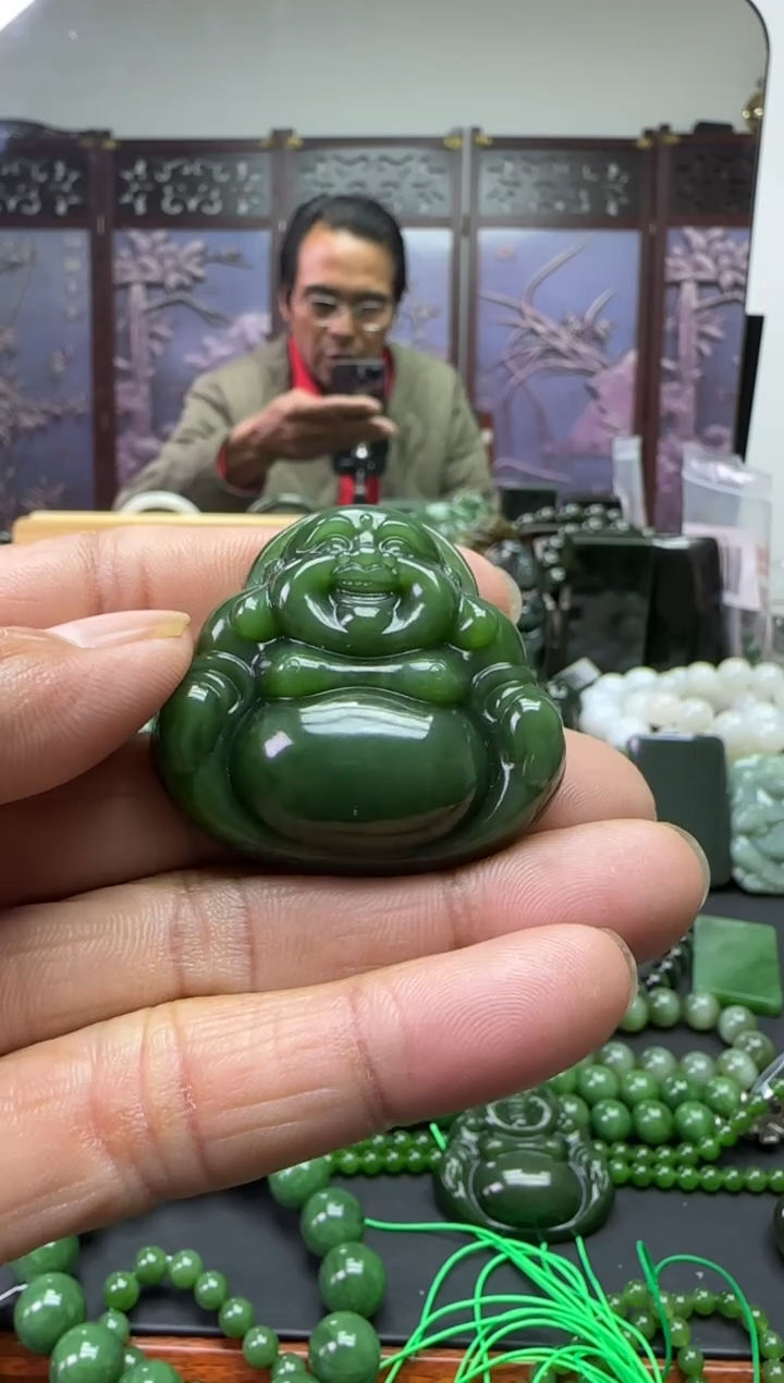 未镶嵌和田玉珠宝奇石佛公