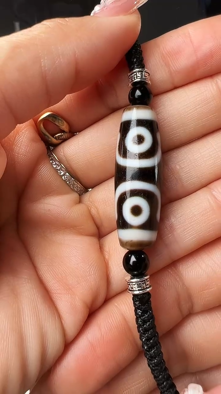 【闪购商品】玛瑙/玉髓颈饰未镶嵌三眼