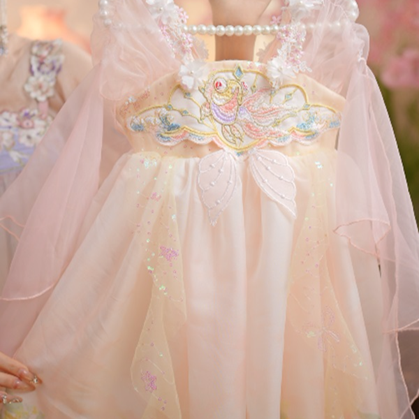 女童汉服新款连衣裙古风中国风超仙汉服裙