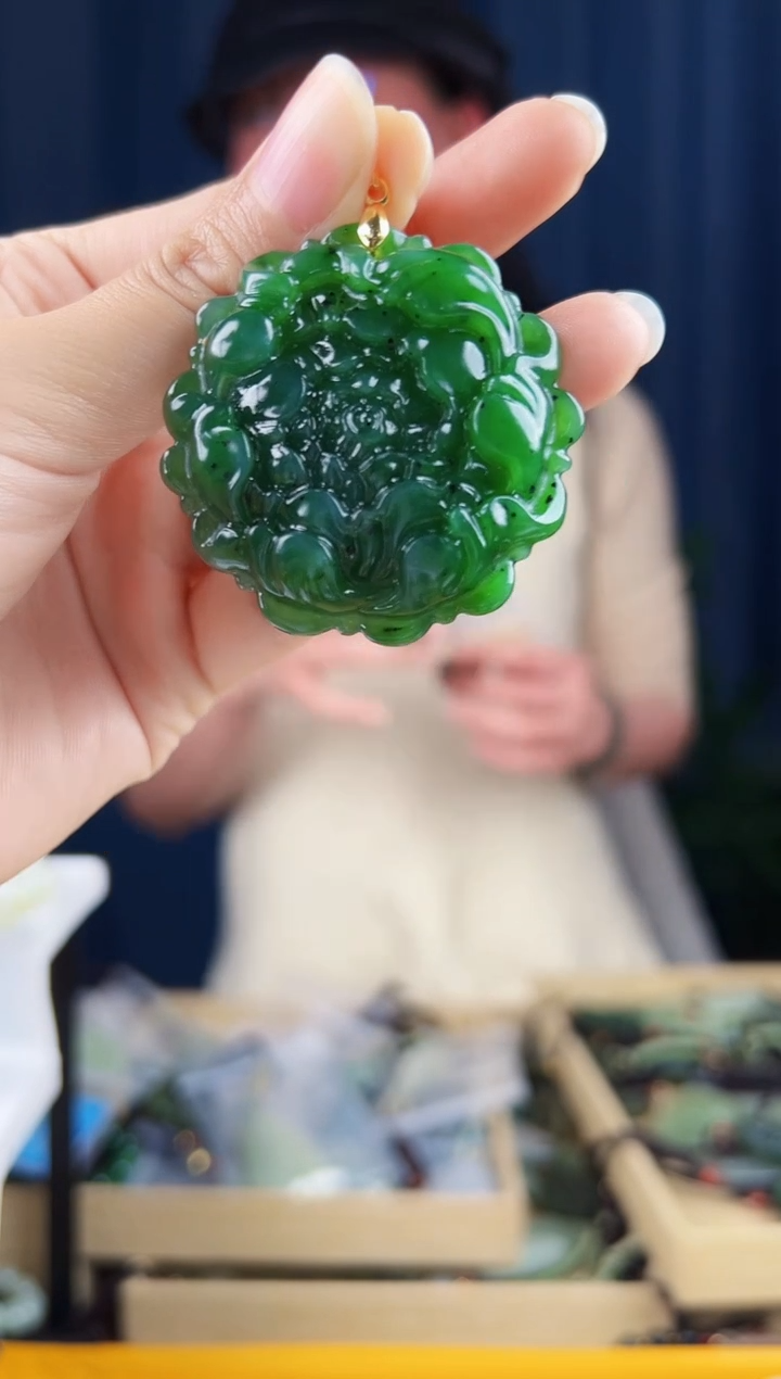 颈饰未镶嵌和田玉拍一发一，多样性发货