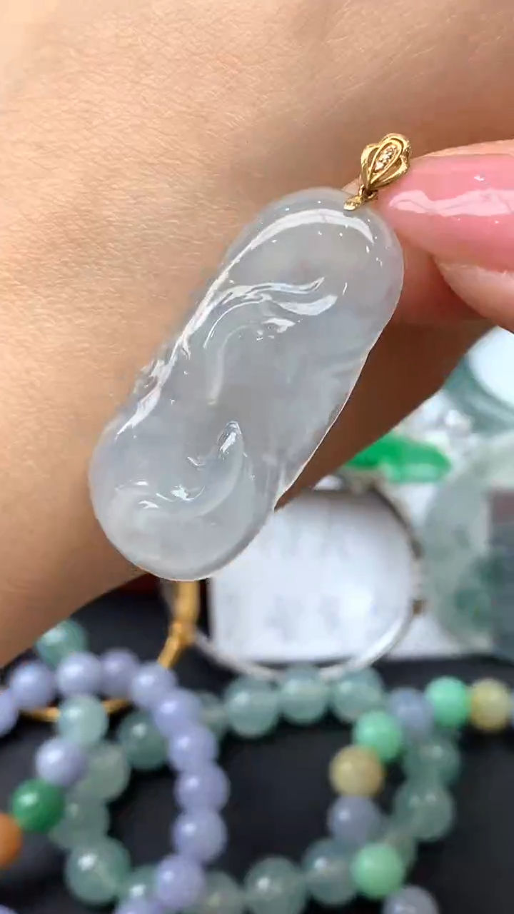 【闪购商品】翡翠颈饰未镶嵌201-天然翡翠
