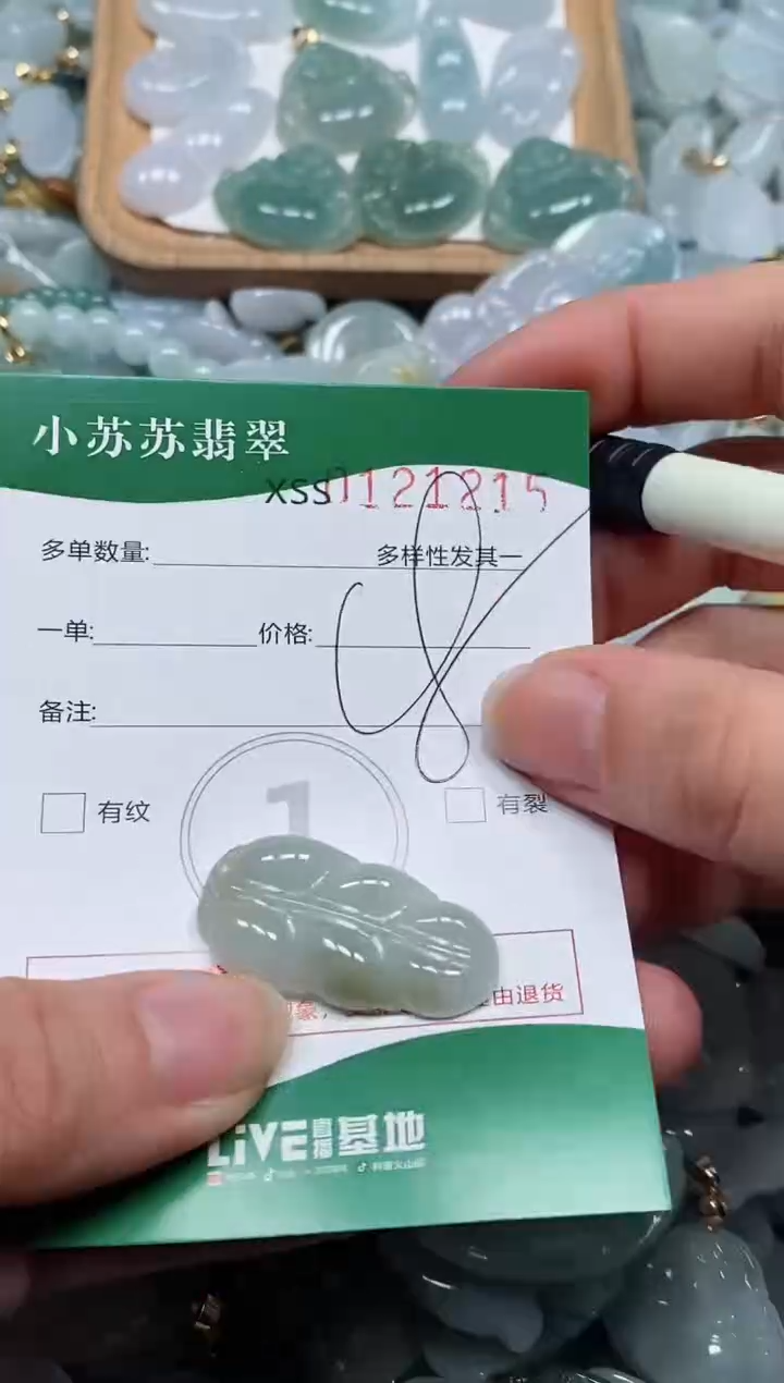 【闪购商品】翡翠颈饰未镶嵌闪购商品0121215