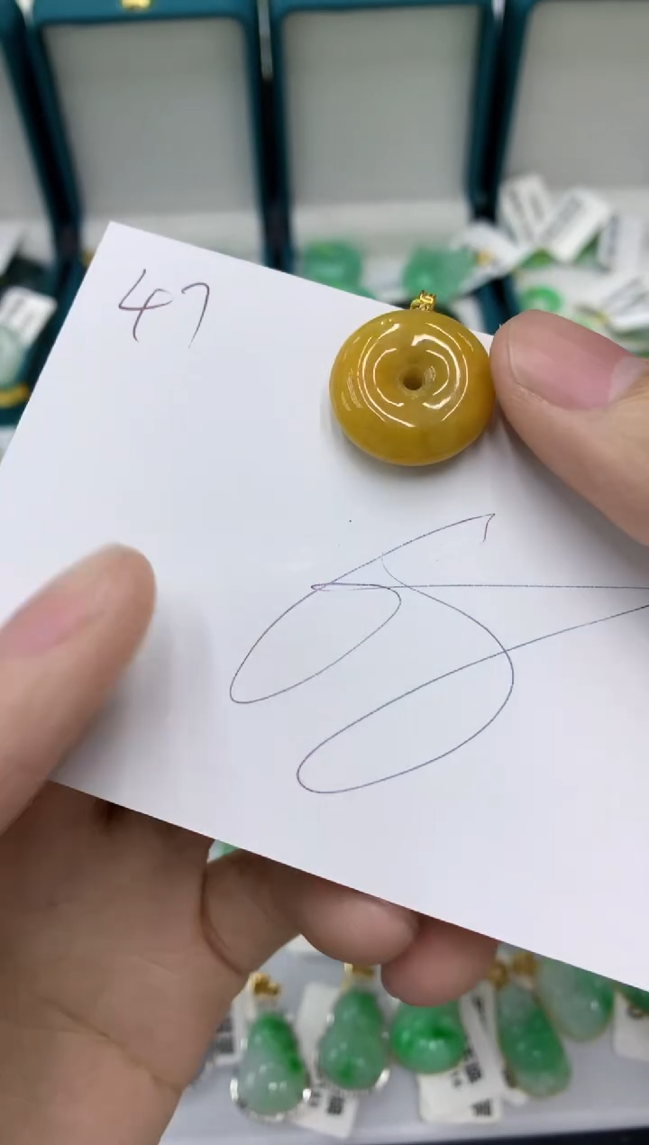 【闪购商品】翡翠颈饰18K金镶嵌11111111111