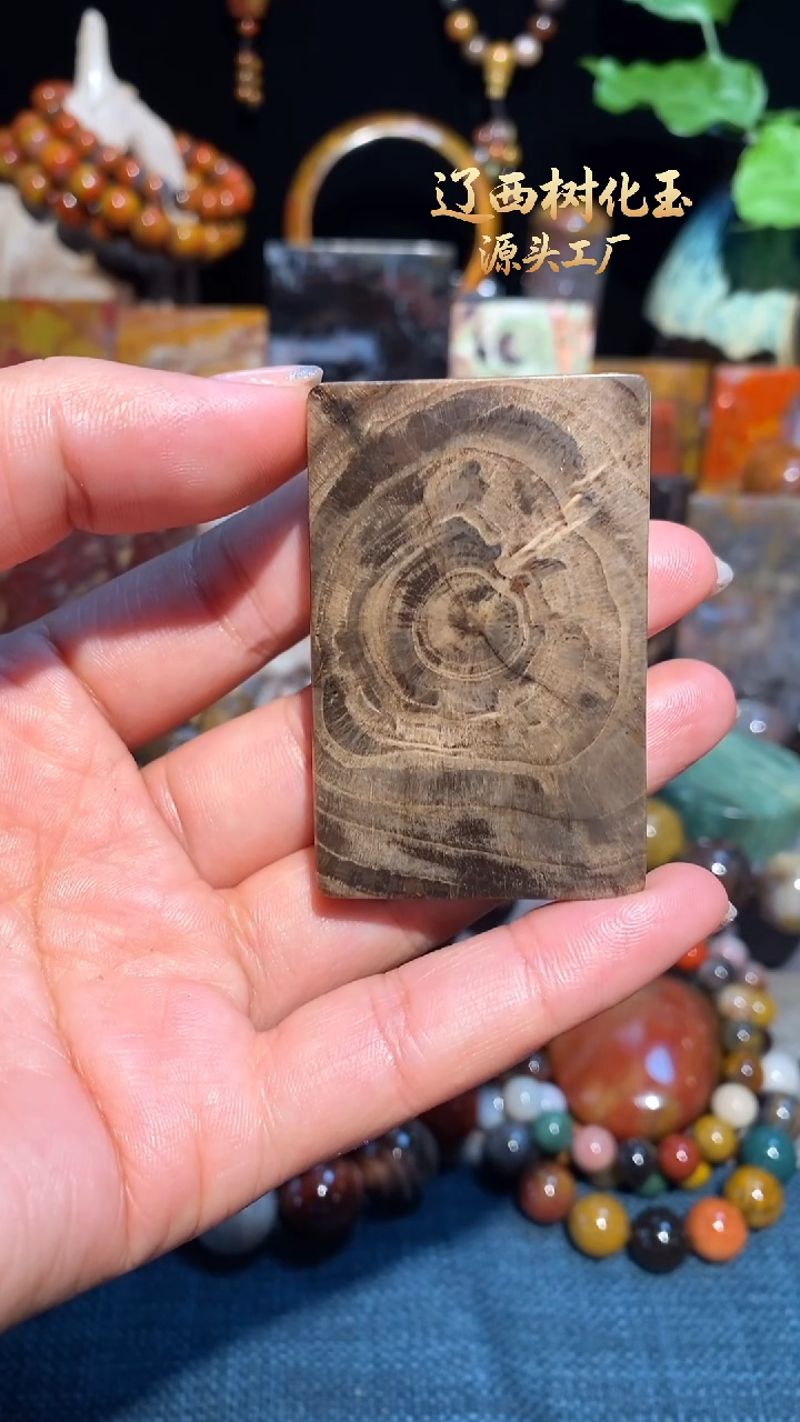 未镶嵌-硅化玉原****度天然北票硅化玉吊坠