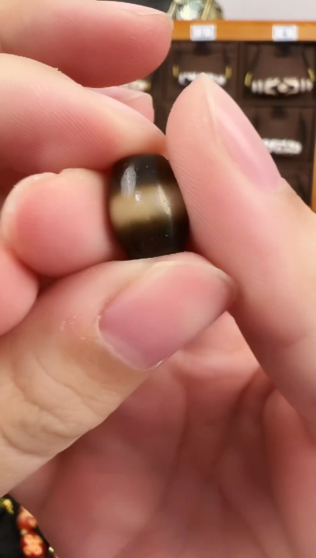 玛瑙/玉髓（覆膜）颈饰未镶嵌5.（微瑕随机发货）