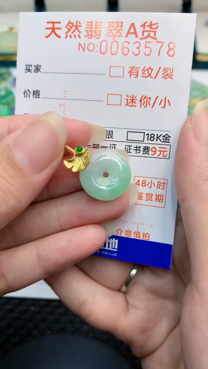 【闪购商品】翡翠颈饰银S925镶嵌            8