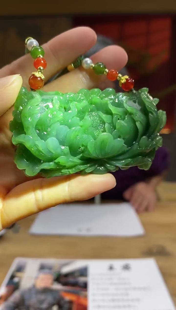 和田玉未镶嵌颈饰d259