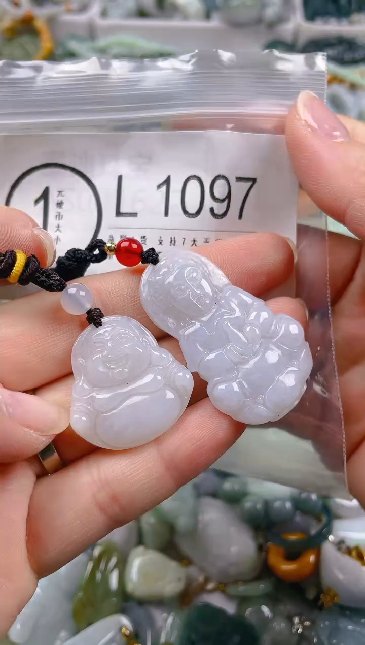 【闪购商品】翡翠颈饰未镶嵌/L/翡翠A货一图一物