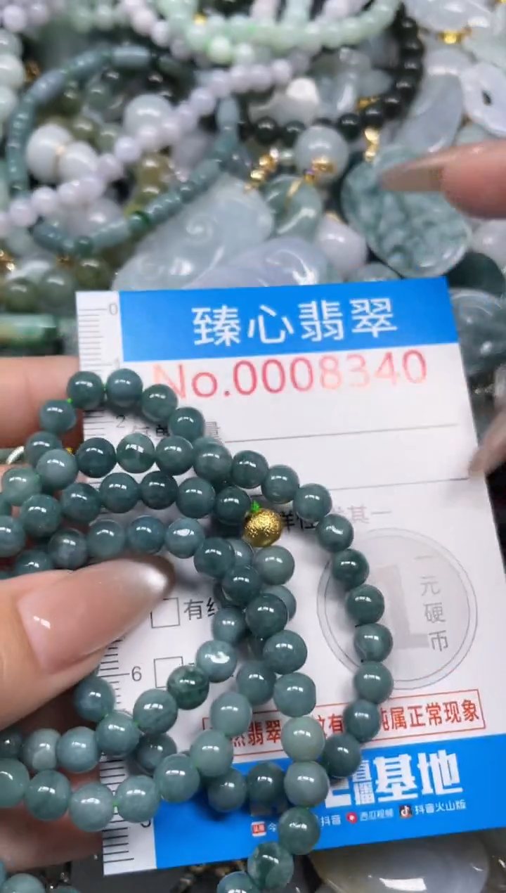 颈饰未镶嵌翡翠8340