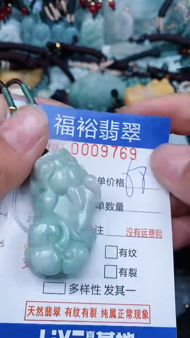 【闪购商品】翡翠颈饰未镶嵌...0009769