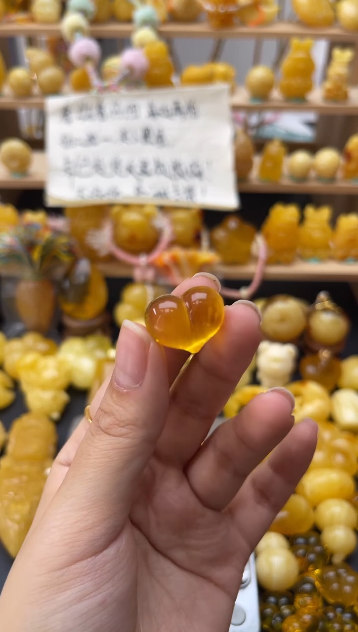 琥珀未镶嵌珠宝奇石152琥珀蜜蜡微瑕