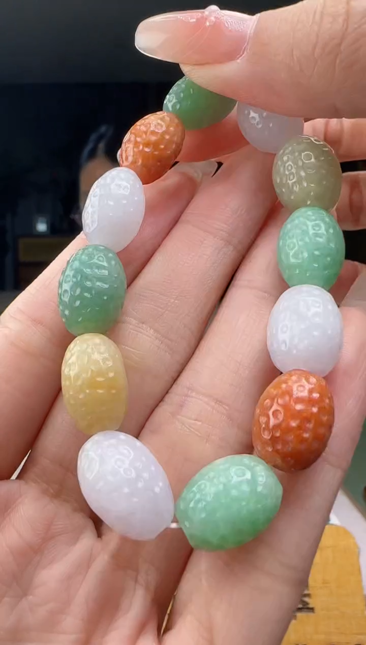 【闪购商品】翡翠手串未镶嵌MM@@WS1WX28498