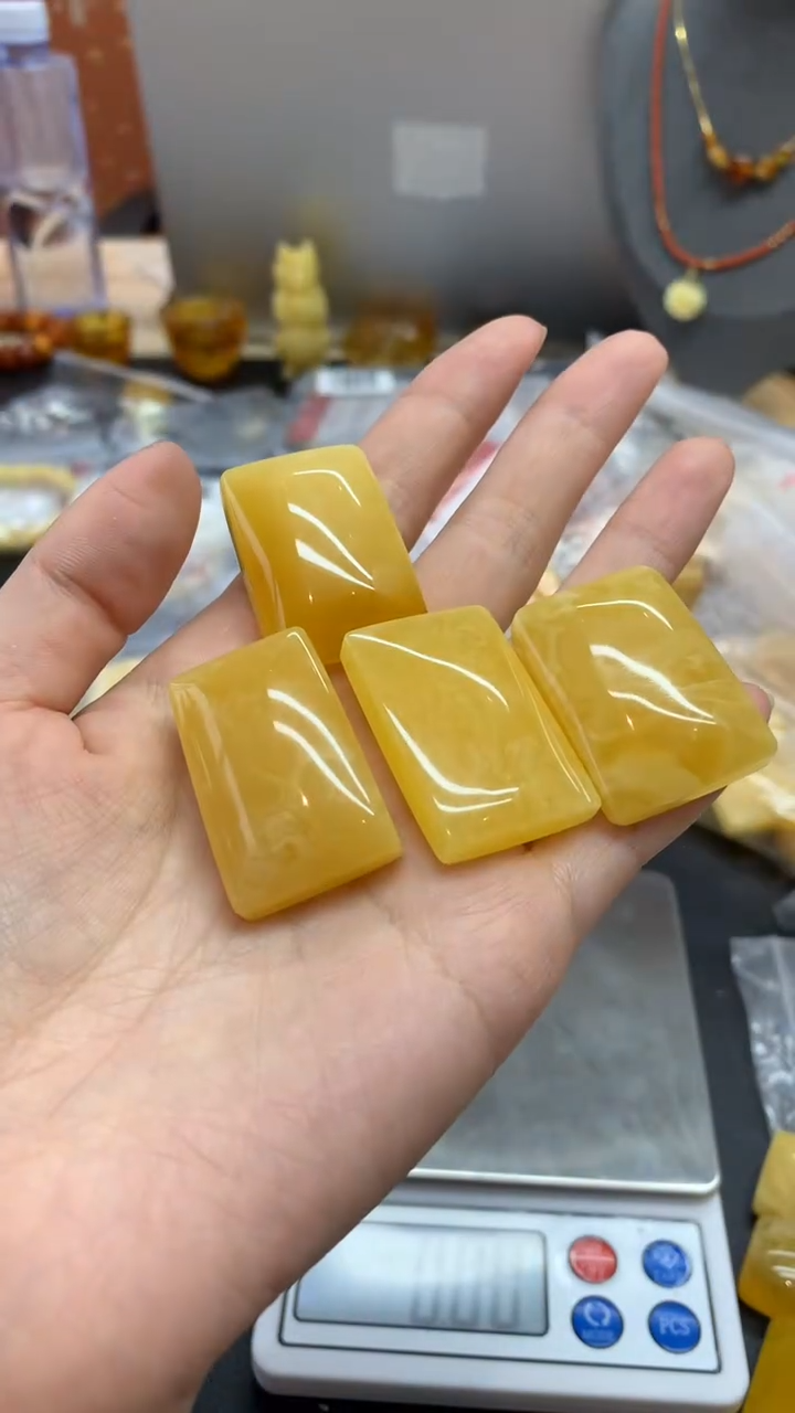 未镶嵌琥珀珠宝奇石82多样性发其一默认有瑕