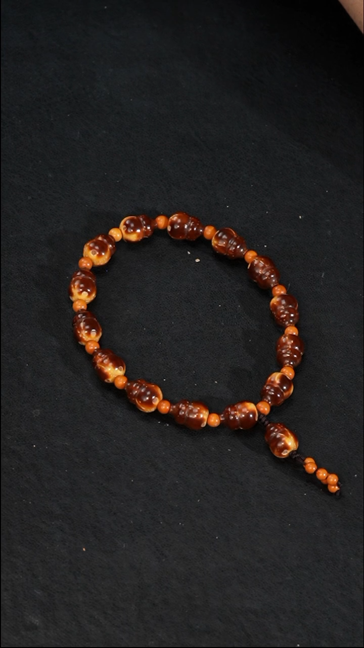 手串紫金鼠有福有禄火焰葫芦9+mm