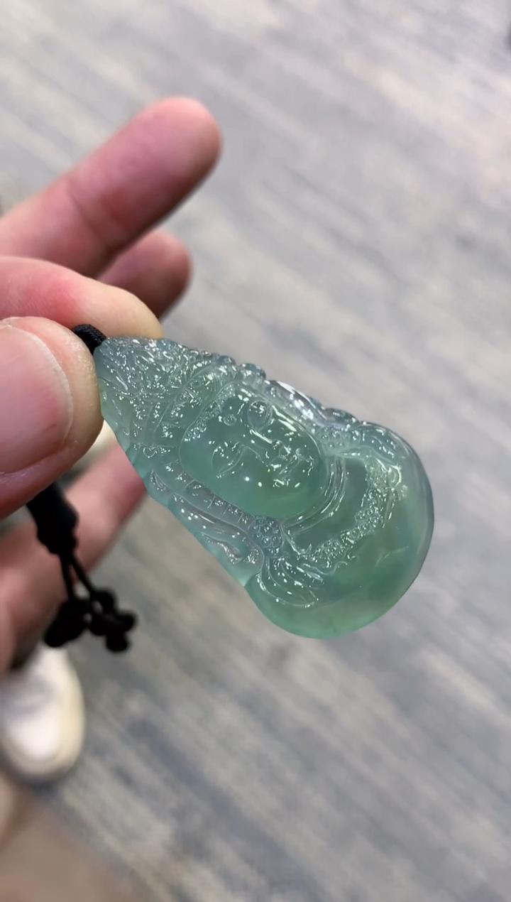 颈饰未镶嵌翡翠天然A货翡翠