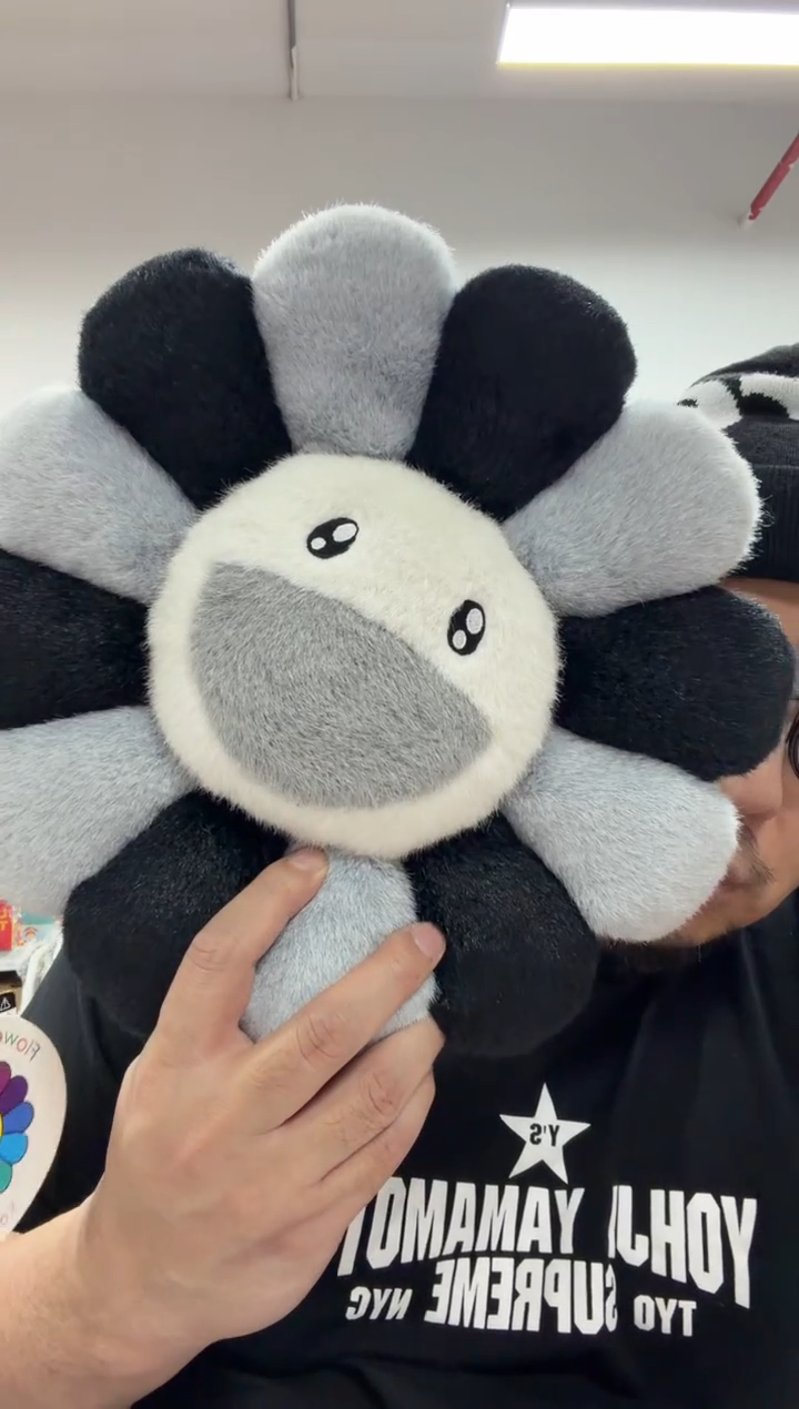 静态1太阳花30cm黑灰色一个