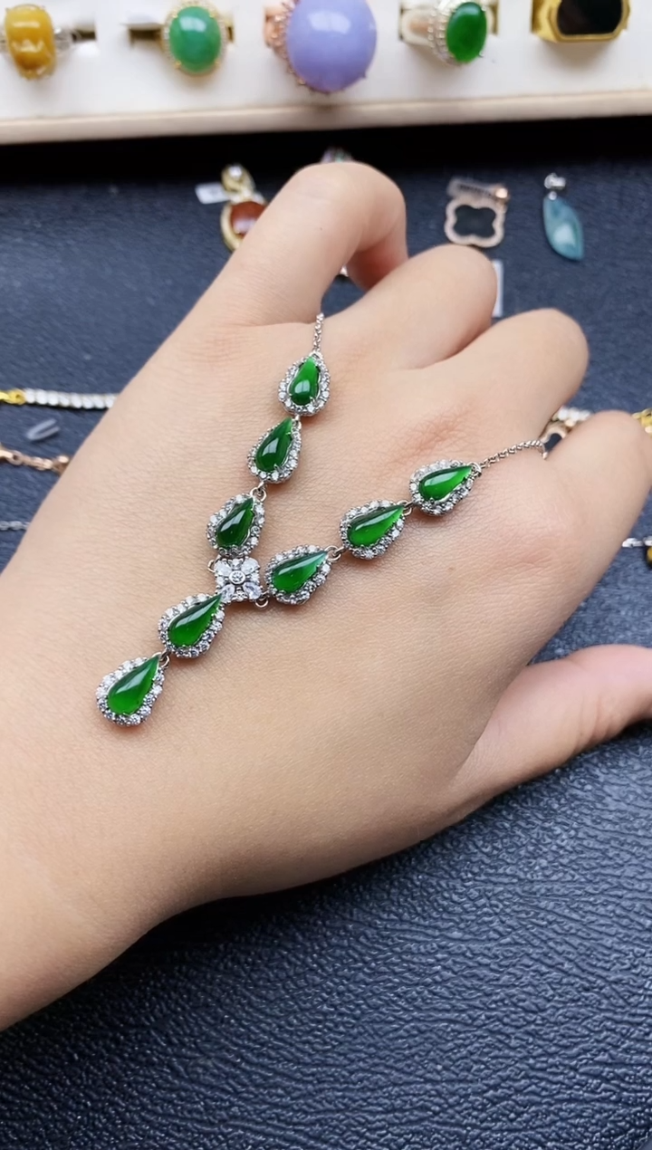 【闪购商品】翡翠戒指银S925镶嵌11111