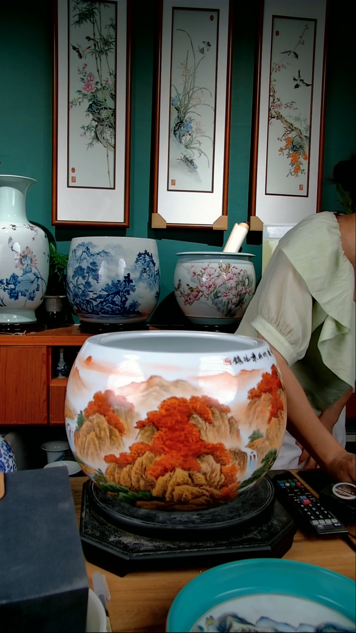 陶土用****1景德镇手绘陶瓷888888