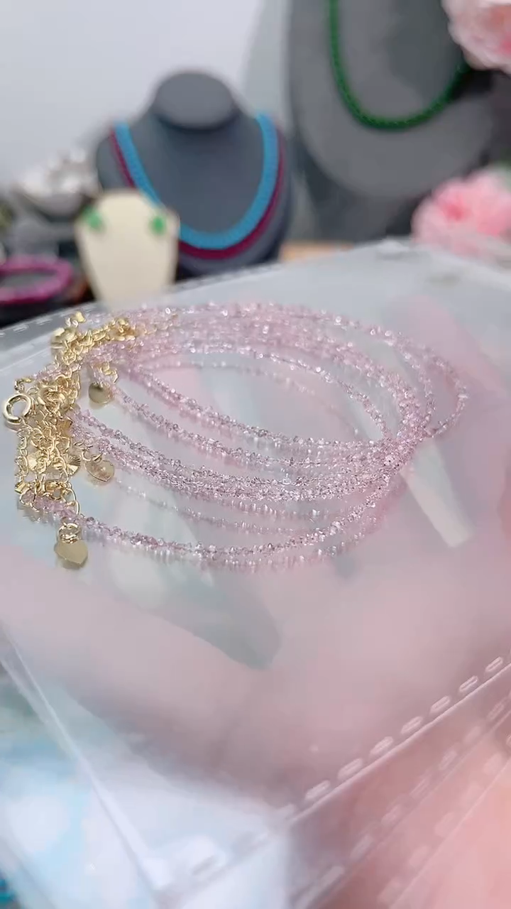 银S925镶嵌手链钻石粉99