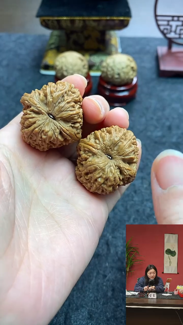 【闪购商品】文玩核桃把件34大蒜头