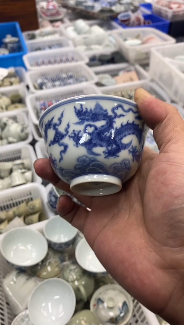 摆件陶景德陶瓷茶具容量约100