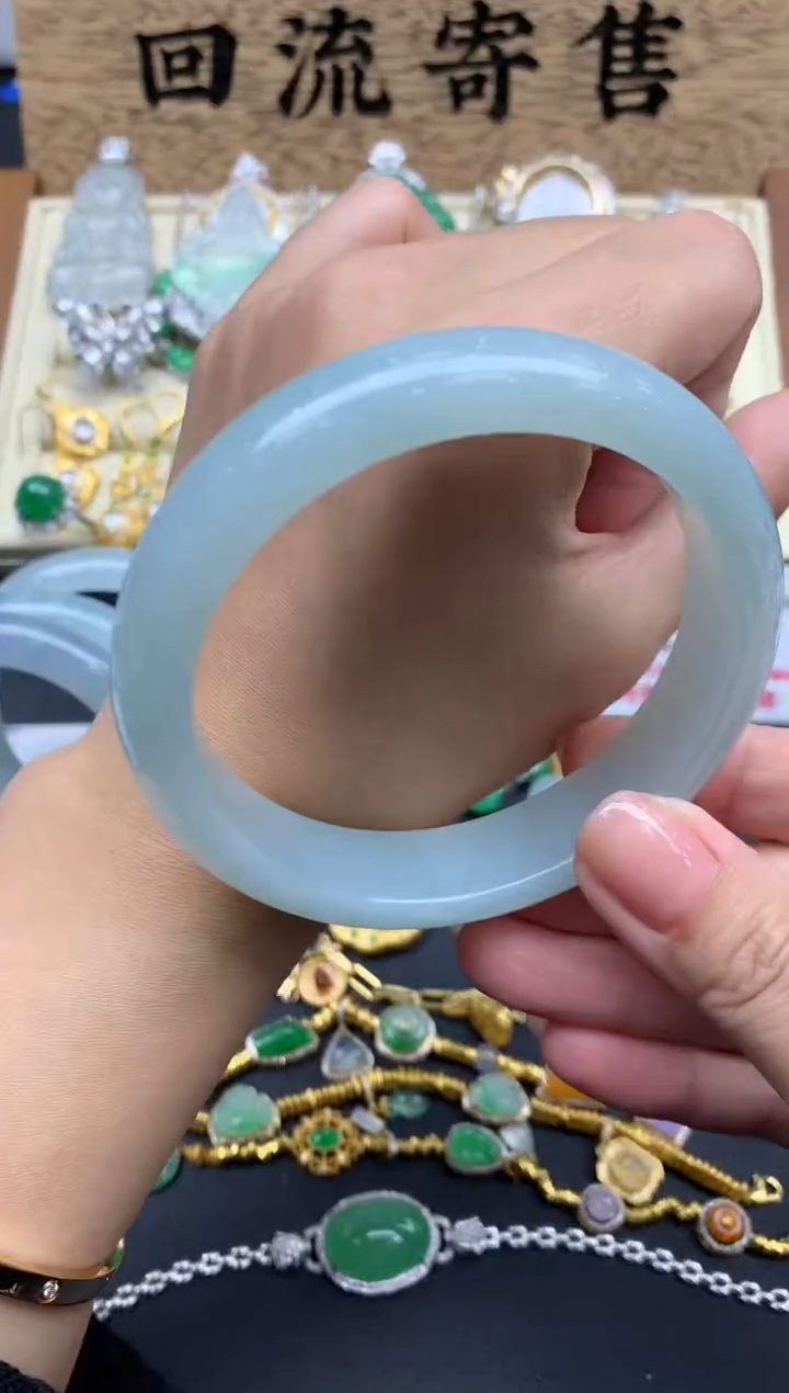 【闪购商品】翡翠手镯未镶嵌604--中国好珍宝
