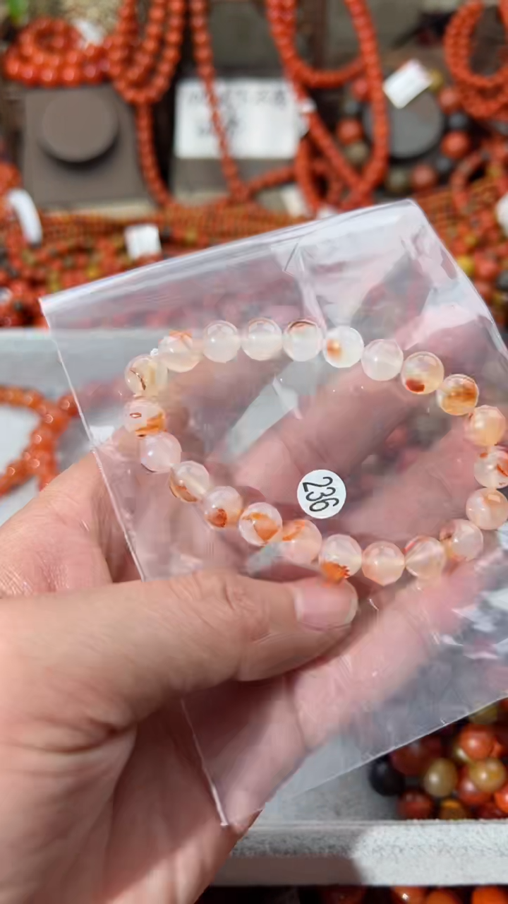 【闪购商品】南红玛瑙手串未镶嵌8+
