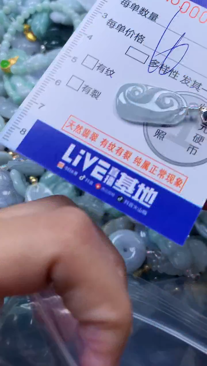 颈饰未镶嵌翡翠9848
