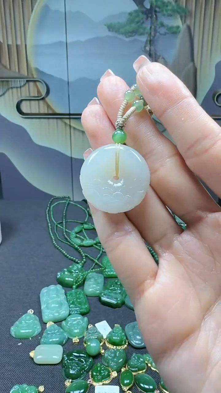 【闪购商品】和田玉挂件未镶嵌1