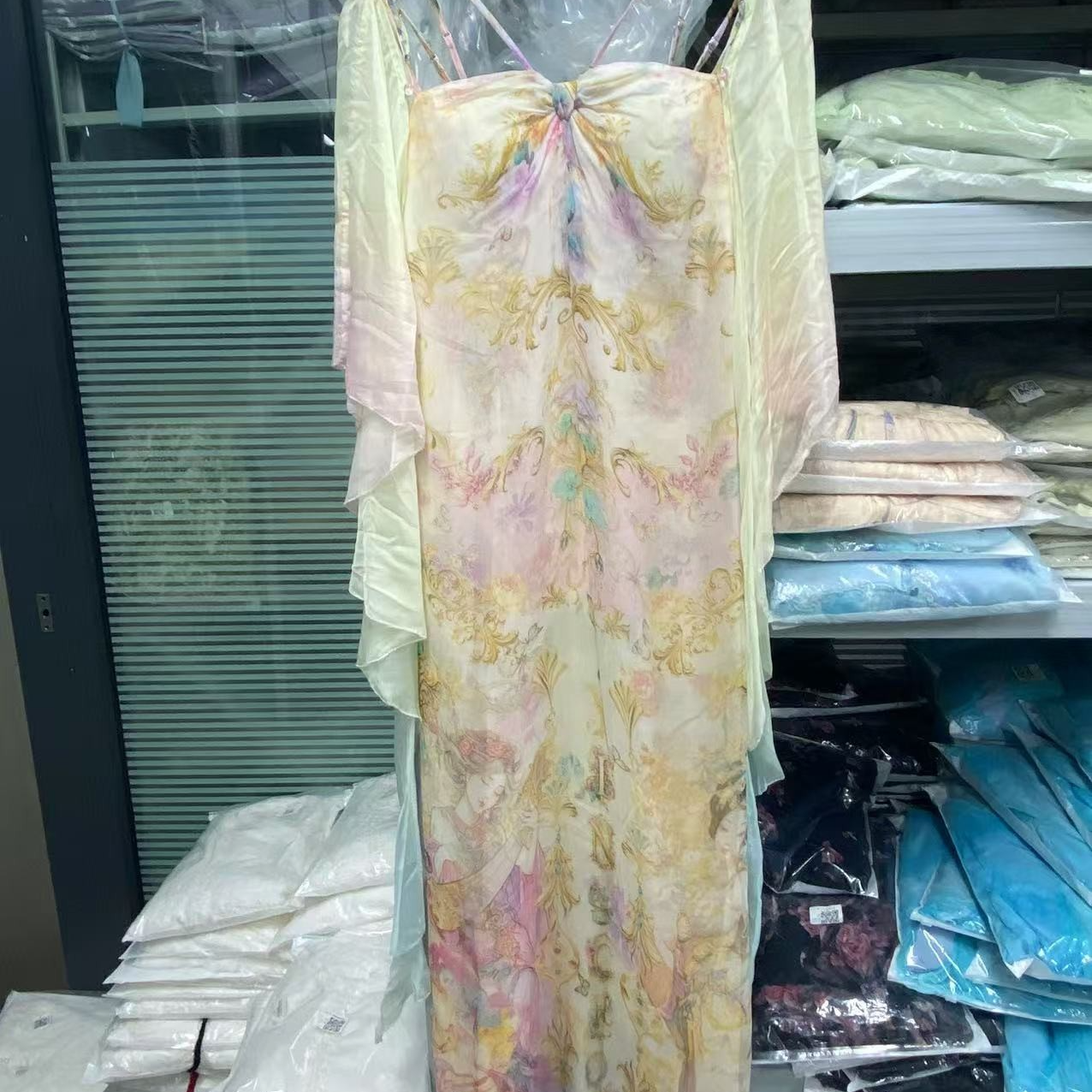 【四大美人-甜甜轻奢】重磅100桑蚕丝连衣裙Q033