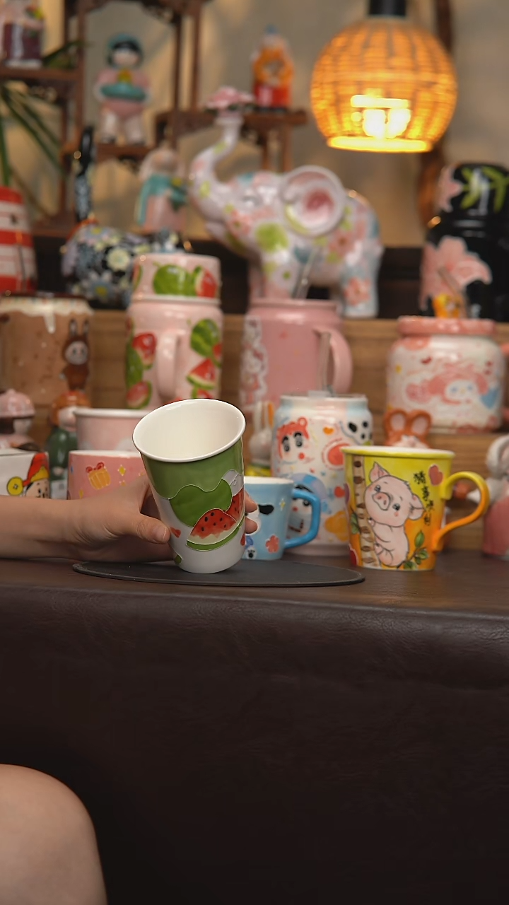 陶瓷西瓜  可乐不