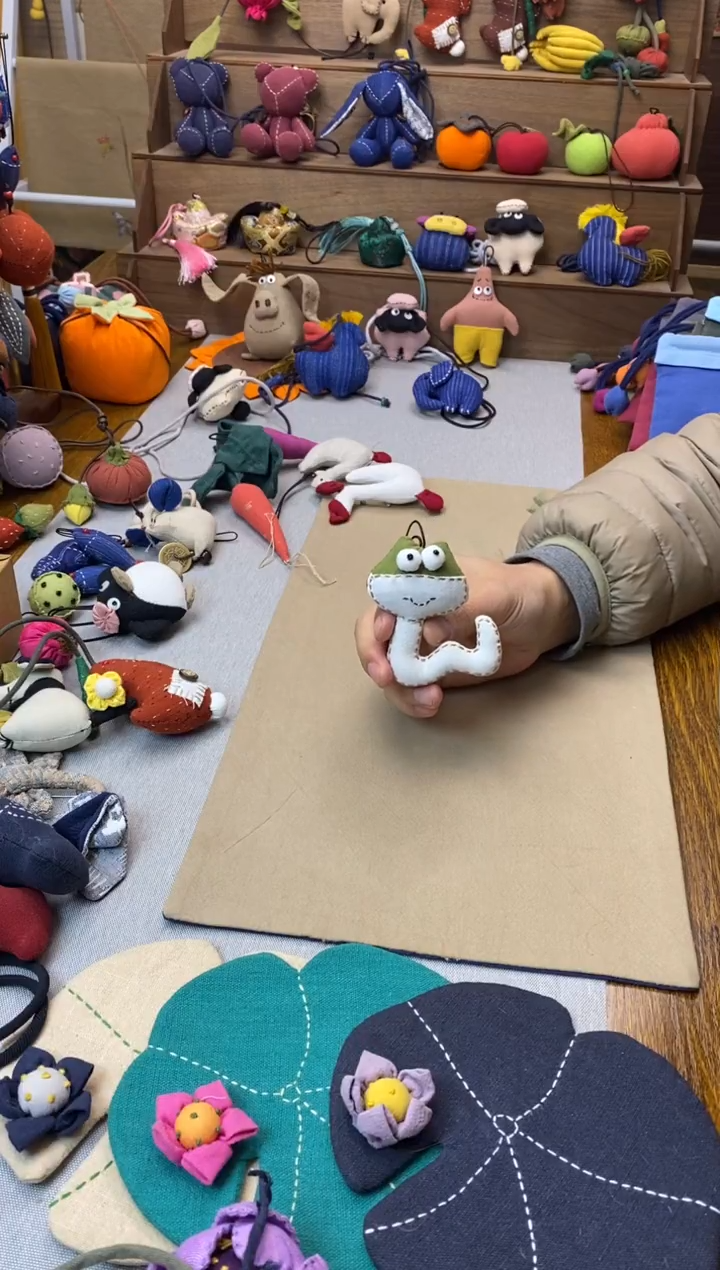 布艺小蛇 饰品挂件