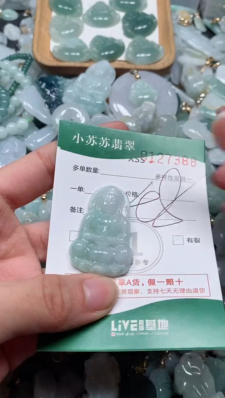 【闪购商品】翡翠颈饰未镶嵌闪购商品0127388