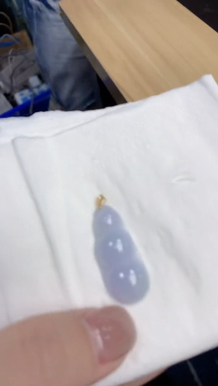 【闪购商品】翡翠颈饰18K金镶嵌天然缅甸翡翠A货