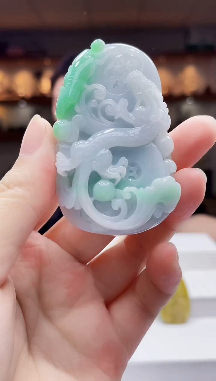 未镶嵌定制翡翠吊坠126