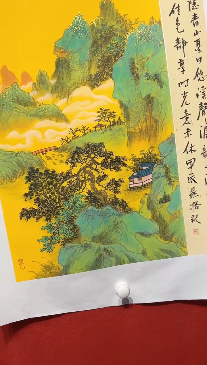 国画秦燕格国画手绘作品Y36
