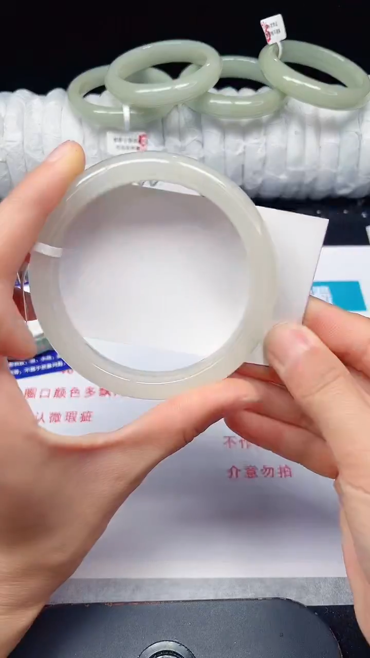 未镶嵌手镯石英质玉326-64/65