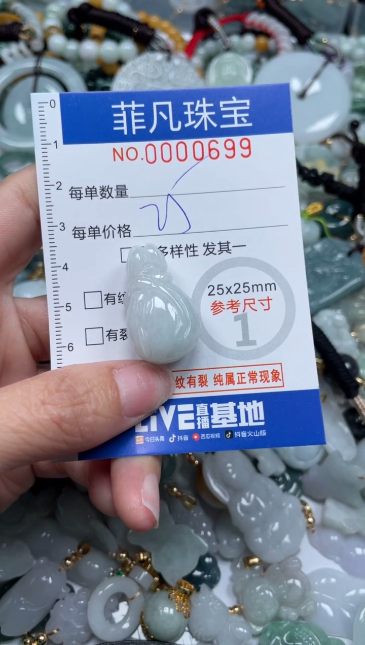 【闪购商品】翡翠颈饰未镶嵌00..0699