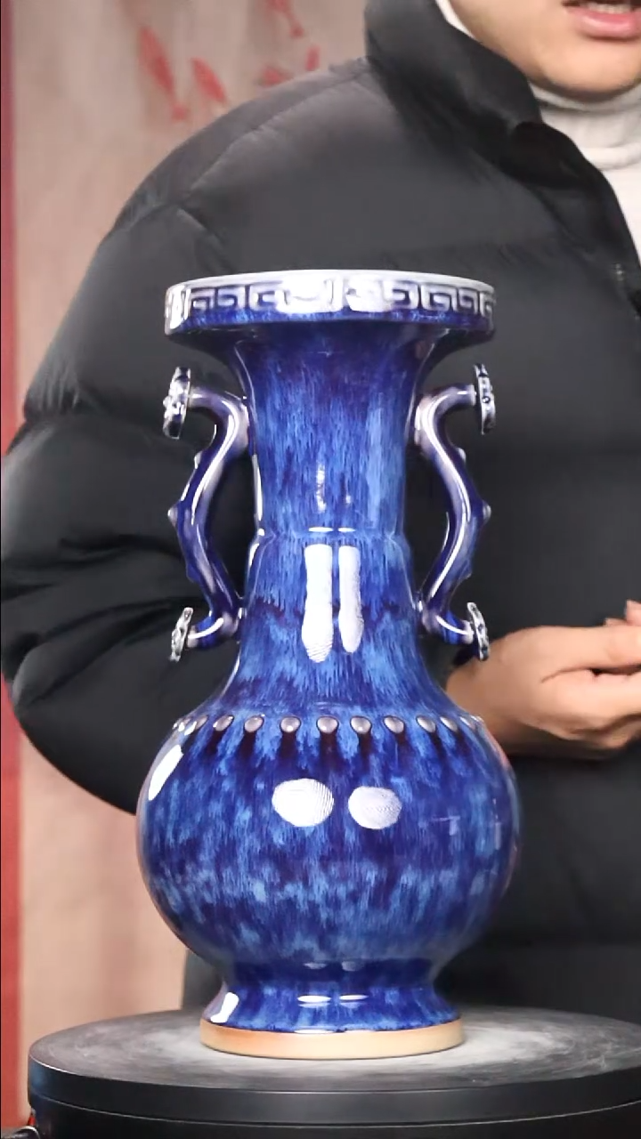 瓷片少年渡钧 钧瓷收藏品